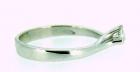 Solitario in oro bianco 750%° con brillante Cod. AS60A